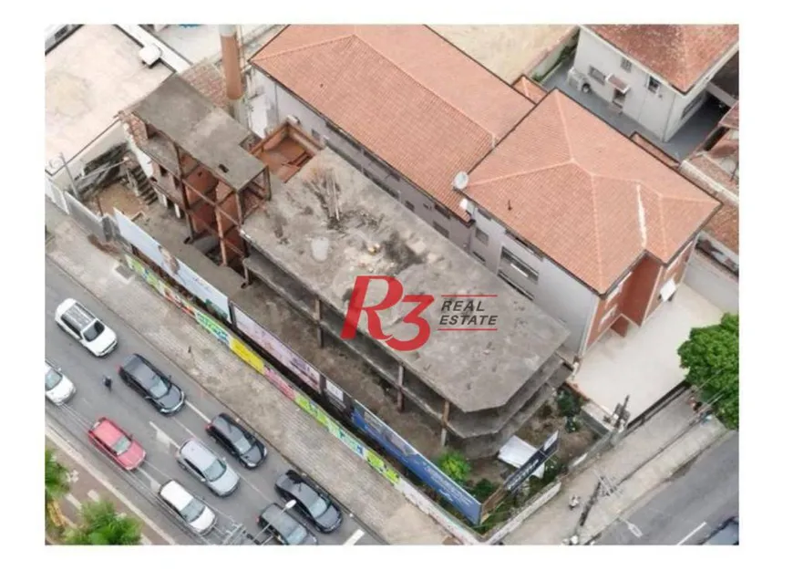 Foto 1 de Lote/Terreno para alugar, 420m² em Aparecida, Santos