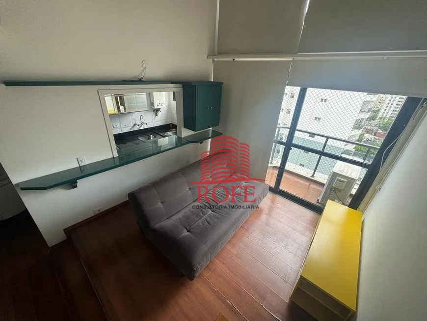 Foto 1 de Apartamento com 1 Quarto para alugar, 55m² em Itaim Bibi, São Paulo