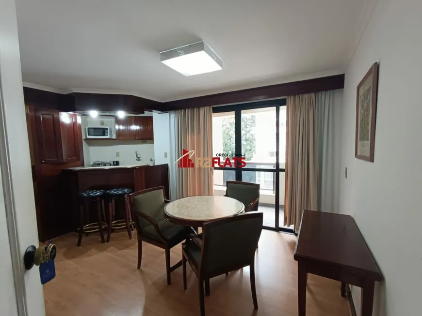 Foto 1 de Flat com 1 Quarto à venda, 40m² em Higienópolis, São Paulo