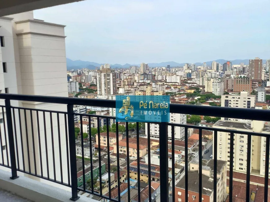 Foto 1 de Apartamento com 2 Quartos à venda, 84m² em Marapé, Santos