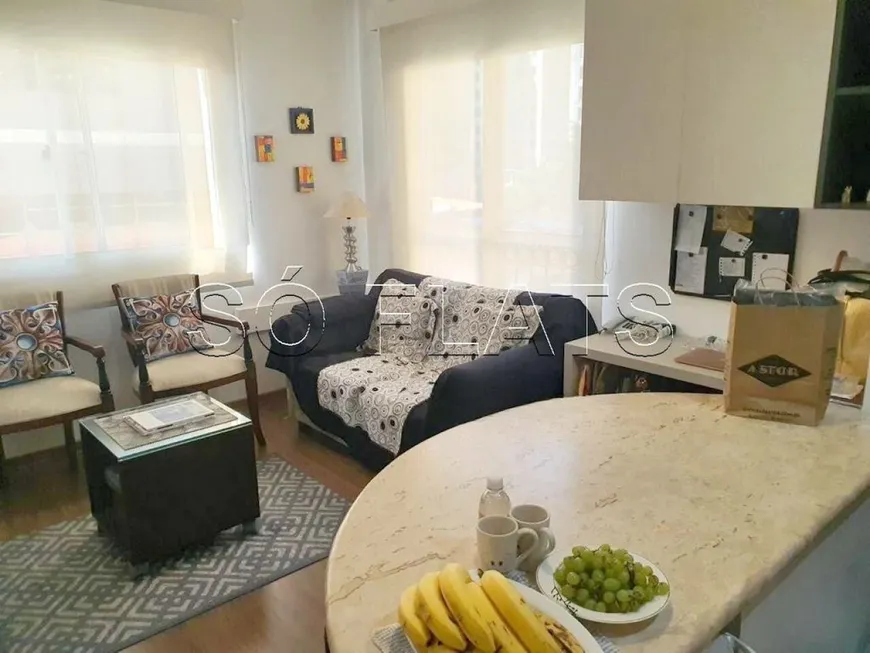 Foto 1 de Flat com 1 Quarto à venda, 31m² em Vila Olímpia, São Paulo