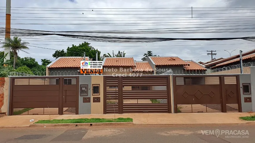 Foto 1 de Casa com 2 Quartos à venda, 67m² em Jardim Aeroporto, Campo Grande