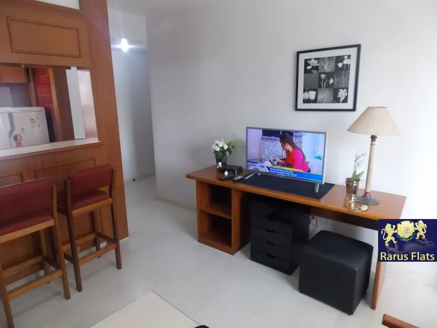 Foto 1 de Flat com 1 Quarto para alugar, 38m² em Jardins, São Paulo