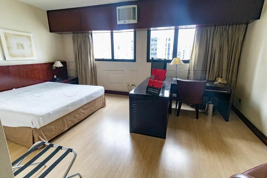 Foto 1 de Flat com 1 Quarto para alugar, 29m² em Morumbi, São Paulo