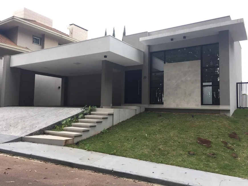 Foto 1 de Casa de Condomínio com 4 Quartos à venda, 273m² em Órfãs, Ponta Grossa