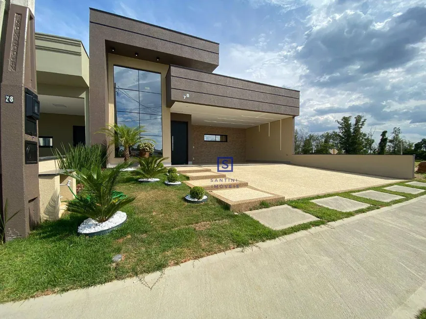 Foto 1 de Casa de Condomínio com 3 Quartos à venda, 200m² em Loteamento Park Gran Reserve, Indaiatuba