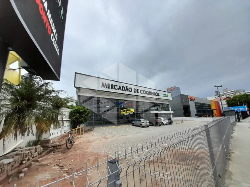 Foto 1 de Sala Comercial para alugar, 51m² em Coqueiros, Florianópolis