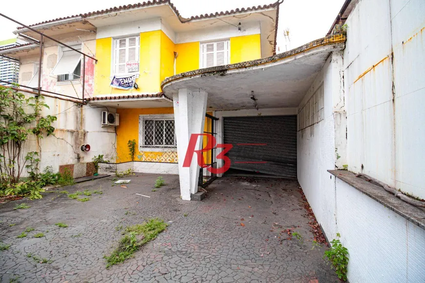 Foto 1 de Imóvel Comercial com 3 Quartos para venda ou aluguel, 300m² em Embaré, Santos