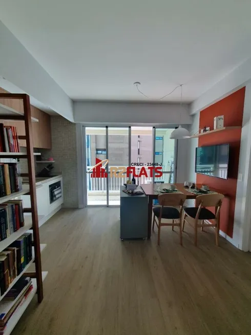 Foto 1 de Flat com 1 Quarto para alugar, 55m² em Bela Vista, São Paulo