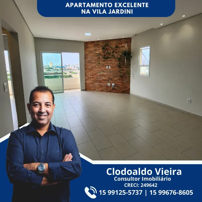 Foto 1 de Apartamento com 2 Quartos à venda, 90m² em Vila Jardini, Sorocaba