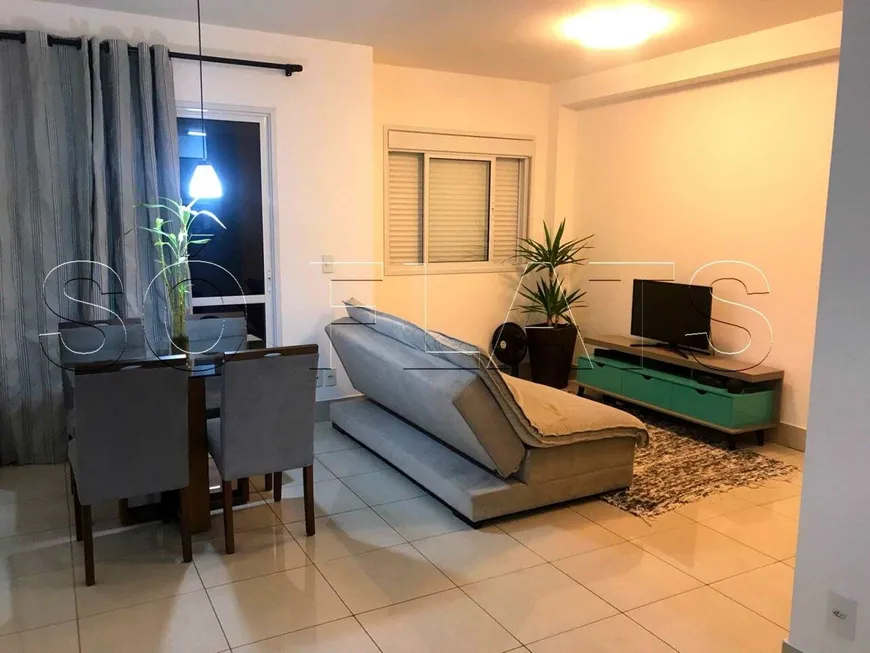 Foto 1 de Flat com 1 Quarto à venda, 61m² em Morumbi, São Paulo