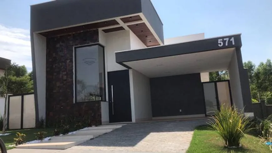 Foto 1 de Casa de Condomínio com 3 Quartos à venda, 150m² em Terras Alpha Residencial 2, Senador Canedo