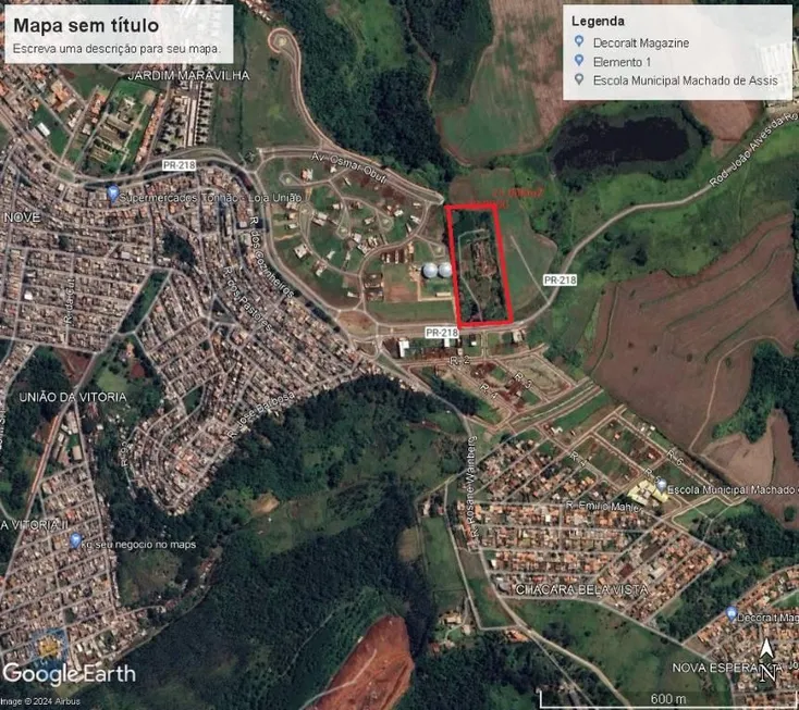 Foto 1 de Lote/Terreno à venda, 23000m² em Ouro Branco, Londrina