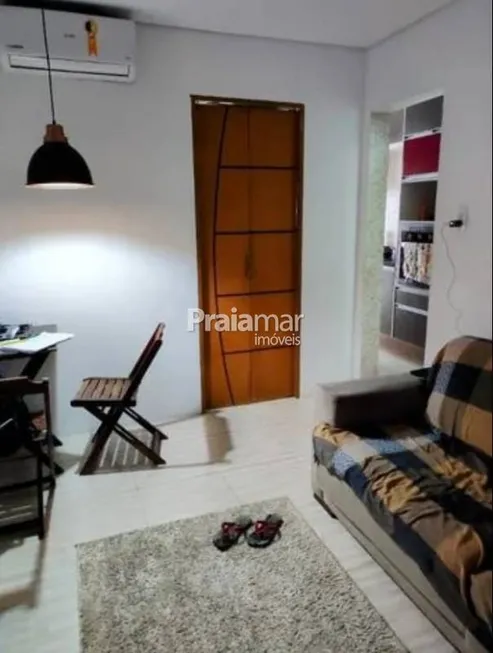 Foto 1 de Apartamento com 1 Quarto à venda, 42m² em Centro, São Vicente