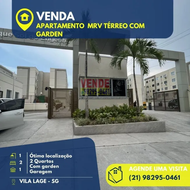 Foto 1 de Apartamento com 2 Quartos à venda, 60m² em Vila Lage, São Gonçalo