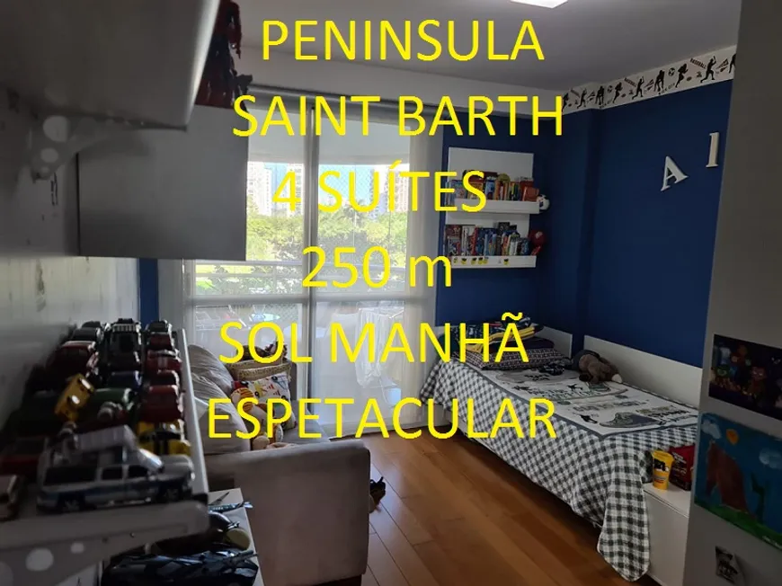 Foto 1 de Apartamento com 4 Quartos à venda, 250m² em Barra da Tijuca, Rio de Janeiro