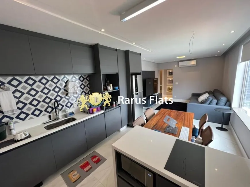 Foto 1 de Flat com 1 Quarto para alugar, 70m² em Vila Olímpia, São Paulo