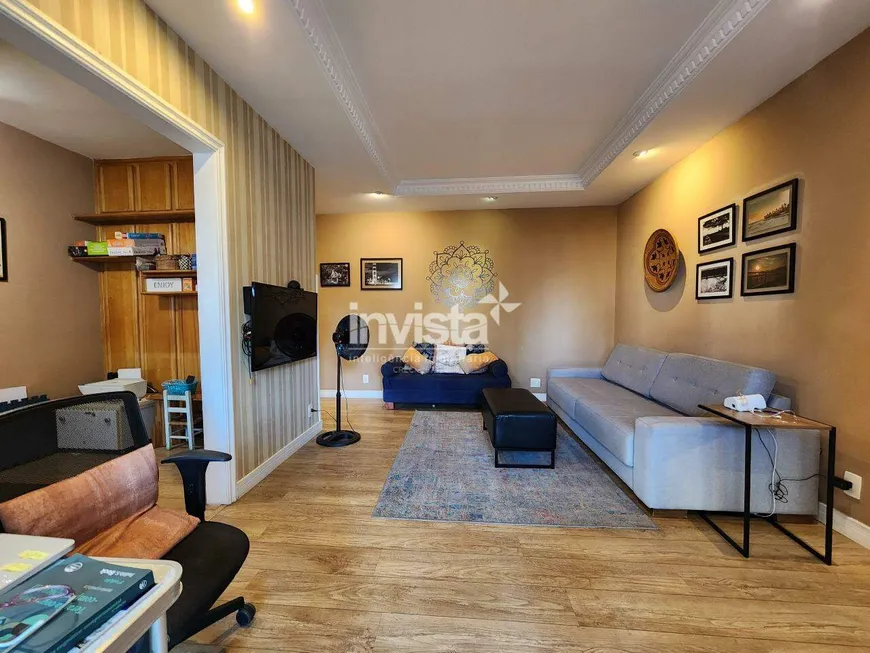 Foto 1 de Apartamento com 2 Quartos à venda, 86m² em Boqueirão, Santos