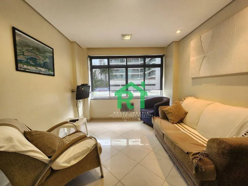 Foto 1 de Apartamento com 1 Quarto à venda, 50m² em Pitangueiras, Guarujá