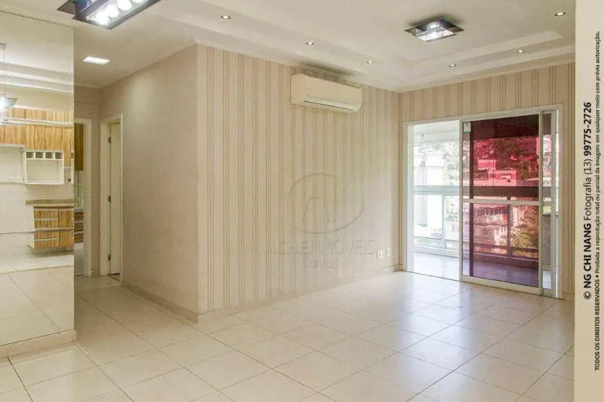 Foto 1 de Apartamento com 2 Quartos à venda, 77m² em José Menino, Santos