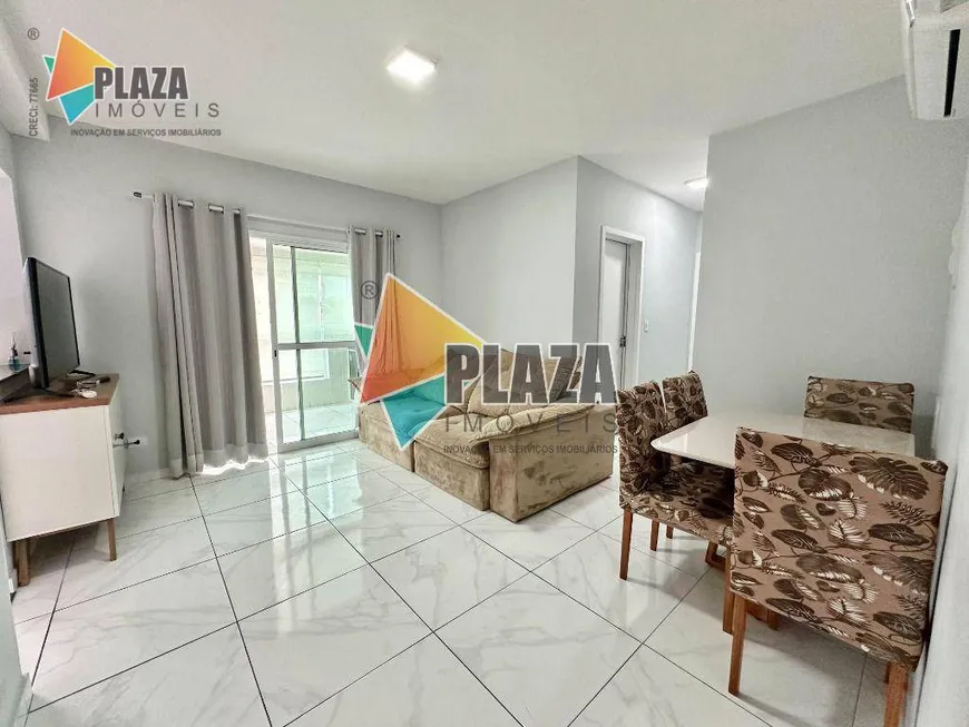 Foto 1 de Apartamento com 2 Quartos para alugar, 73m² em Boqueirão, Praia Grande