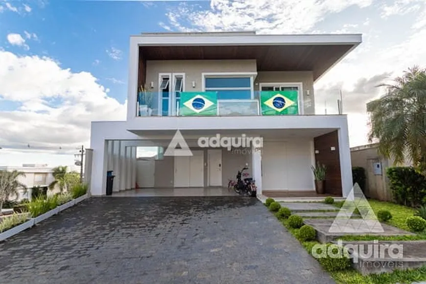 Foto 1 de Casa de Condomínio com 4 Quartos à venda, 10m² em Estrela, Ponta Grossa