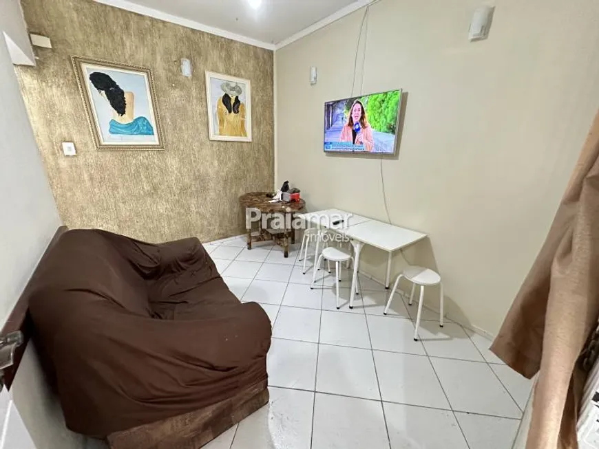 Foto 1 de Apartamento com 2 Quartos para alugar, 58m² em Gonzaguinha, São Vicente