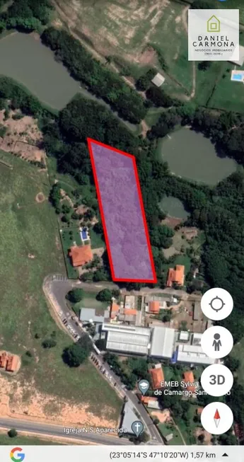 Foto 1 de Lote/Terreno à venda, 7205m² em Tombadouro, Indaiatuba