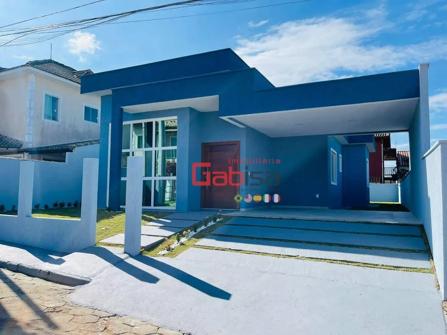 Foto 1 de Casa de Condomínio com 3 Quartos à venda, 128m² em Peró, Cabo Frio