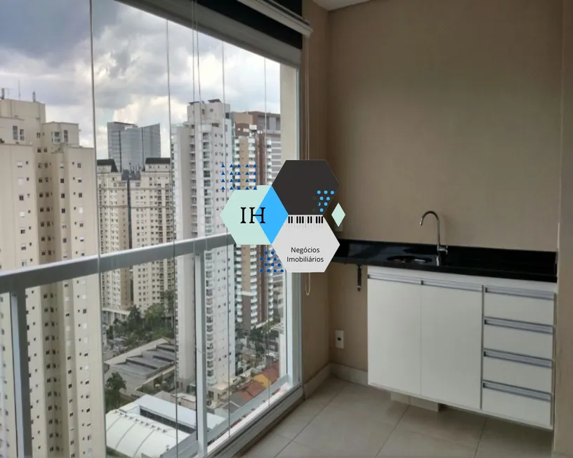 Foto 1 de Apartamento com 1 Quarto para alugar, 51m² em Brooklin, São Paulo