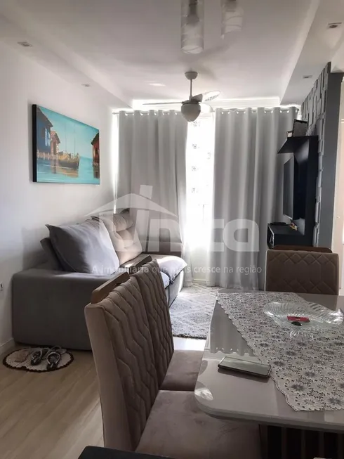 Foto 1 de Apartamento com 2 Quartos à venda, 57m² em Vila São Pedro, Hortolândia