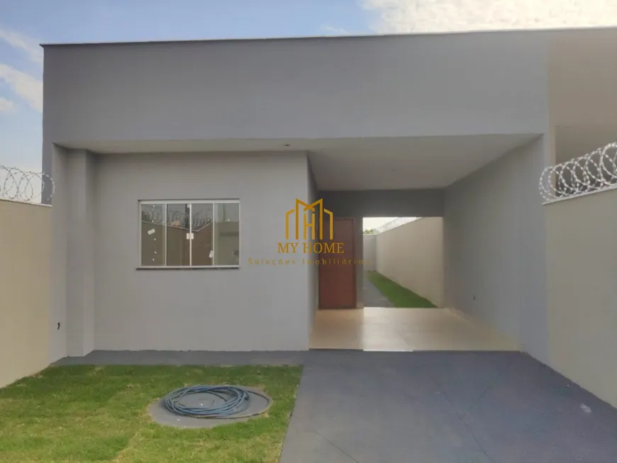 Foto 1 de Casa com 3 Quartos à venda, 101m² em Jardim Boa Esperança, Aparecida de Goiânia