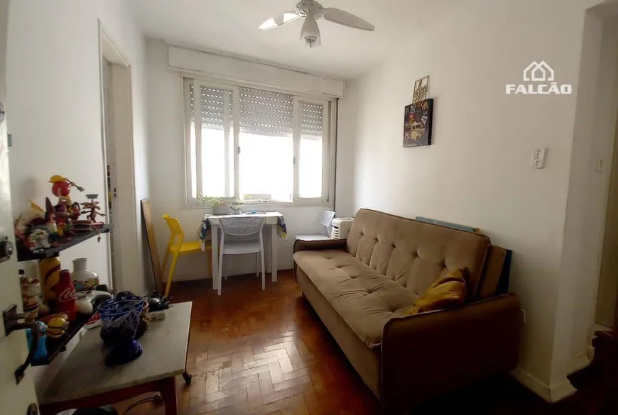 Foto 1 de Apartamento com 1 Quarto à venda, 46m² em Gonzaguinha, São Vicente