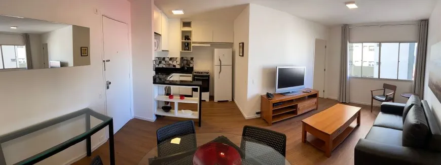 Foto 1 de Flat com 1 Quarto para alugar, 43m² em Itaim Bibi, São Paulo