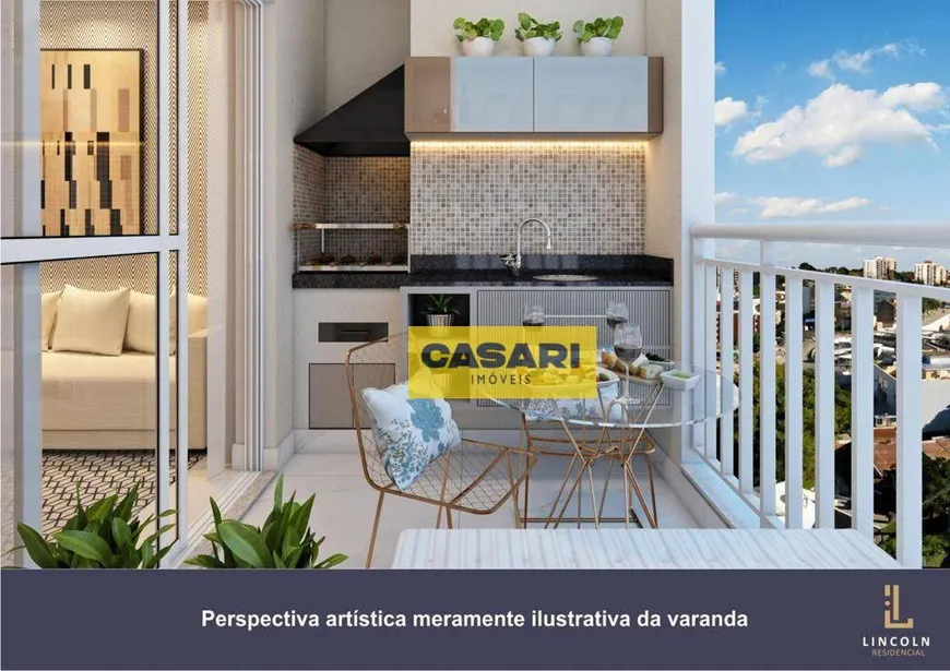 Foto 1 de Apartamento com 2 Quartos à venda, 66m² em Campestre, Santo André