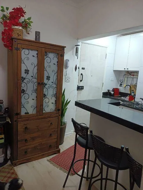 Foto 1 de Kitnet com 1 Quarto à venda, 30m² em Aparecida, Santos