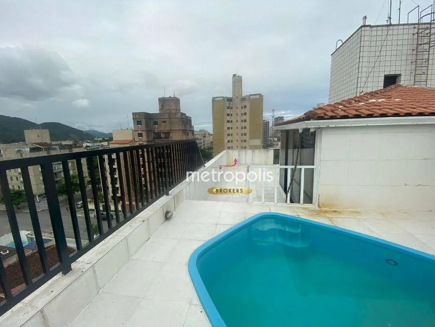 Foto 1 de Cobertura com 3 Quartos à venda, 200m² em Balneário Cidade Atlântica , Guarujá