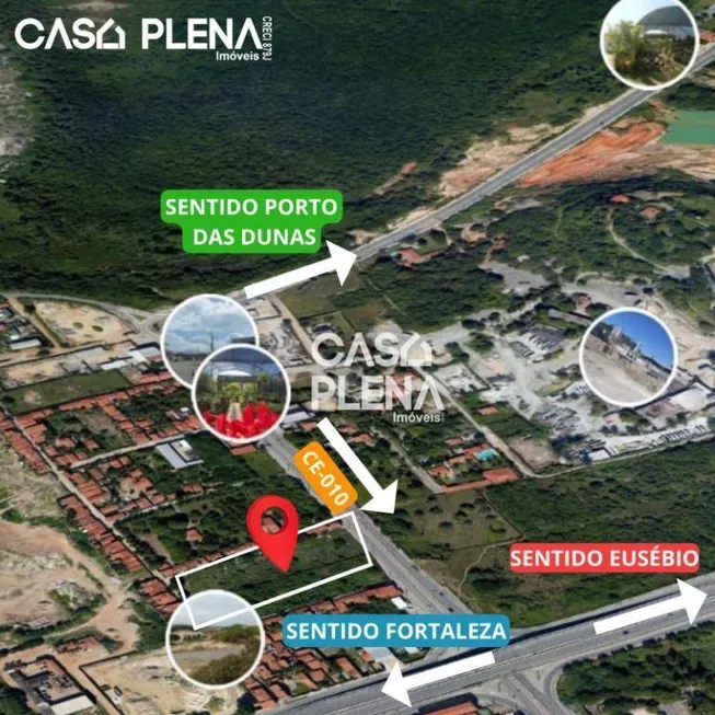 Foto 1 de Lote/Terreno à venda, 6080m² em Precabura, Eusébio