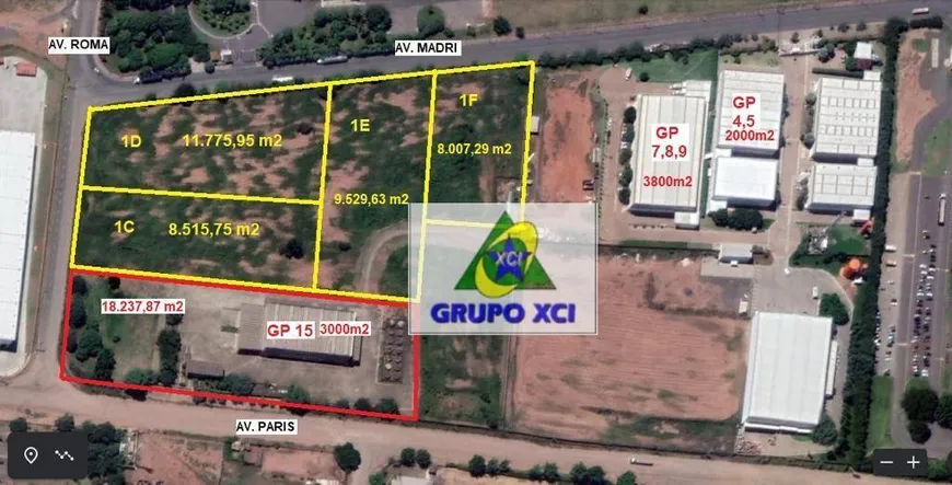 Foto 1 de Lote/Terreno à venda, 29821m² em Bonfim, Paulínia