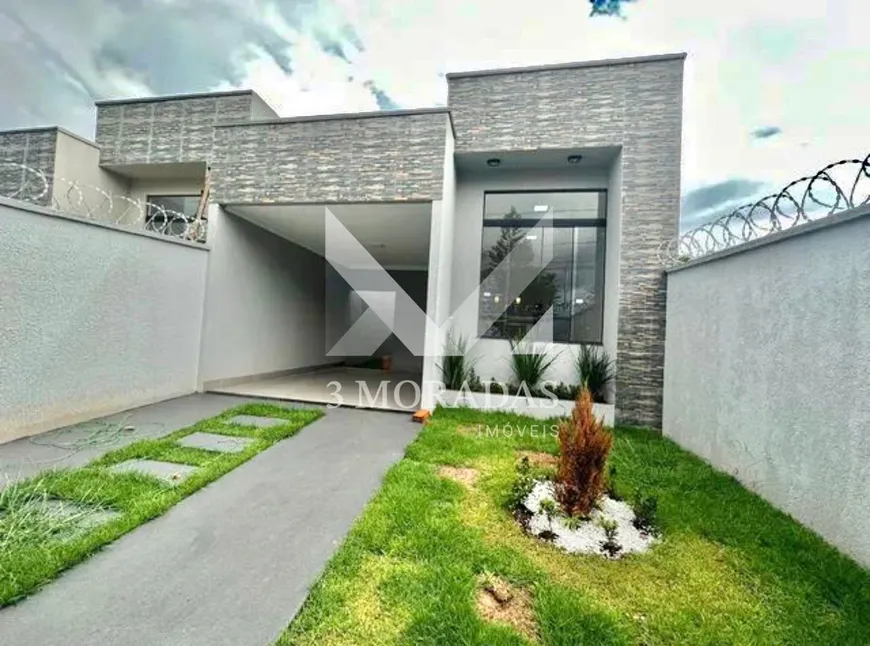 Foto 1 de Casa com 3 Quartos à venda, 125m² em Cardoso Continuação , Aparecida de Goiânia
