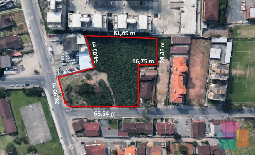 Foto 1 de Lote/Terreno para alugar, 4656m² em Santo Antônio, Joinville