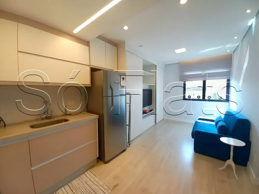 Foto 1 de Flat com 1 Quarto à venda, 33m² em Jardins, São Paulo