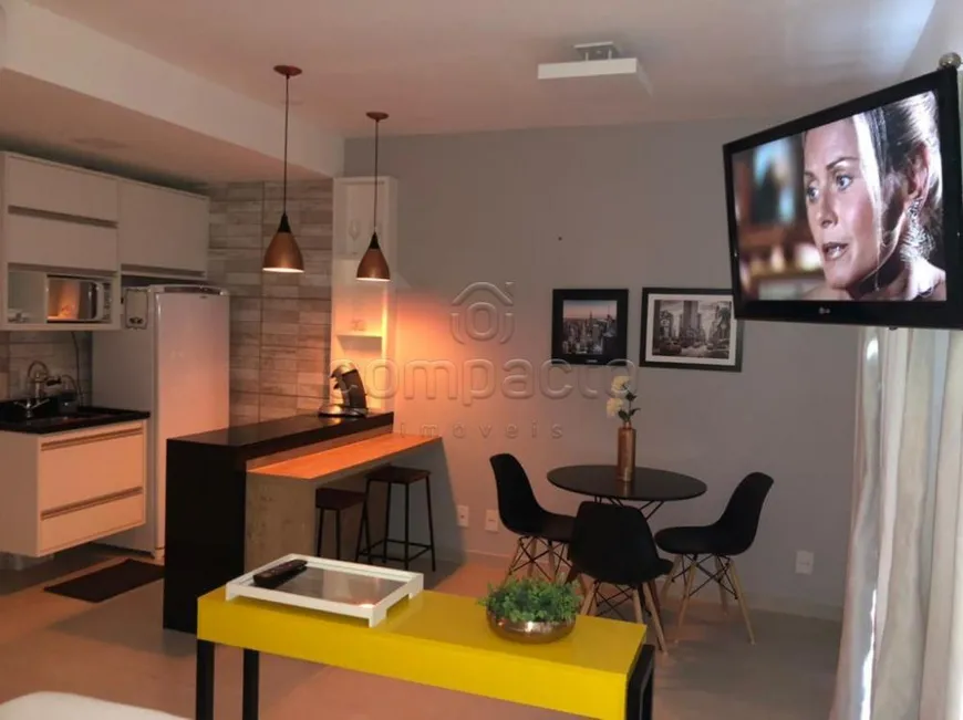 Foto 1 de Apartamento com 1 Quarto à venda, 33m² em Jardim Tarraf II, São José do Rio Preto