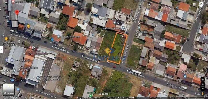 Foto 1 de Lote/Terreno para venda ou aluguel, 420m² em Maracana, Colombo