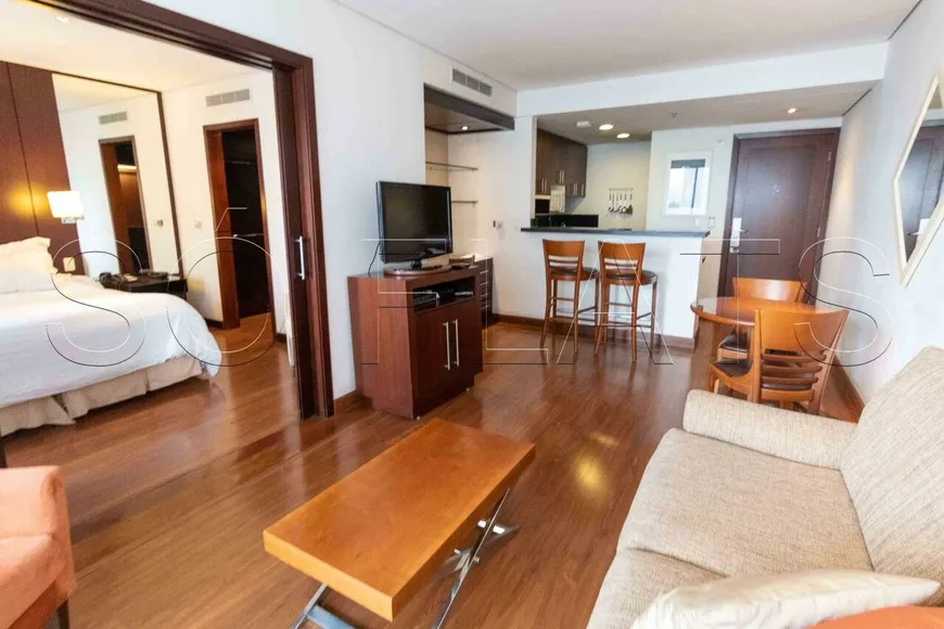 Foto 1 de Flat com 1 Quarto para alugar, 60m² em Itaim Bibi, São Paulo