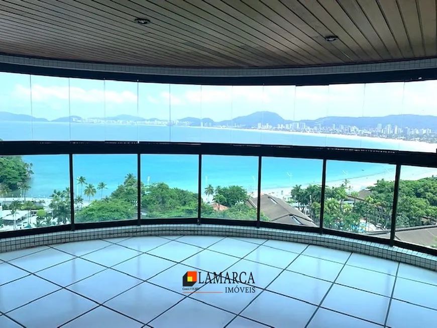 Foto 1 de Apartamento com 4 Quartos à venda, 224m² em Loteamento Joao Batista Juliao, Guarujá