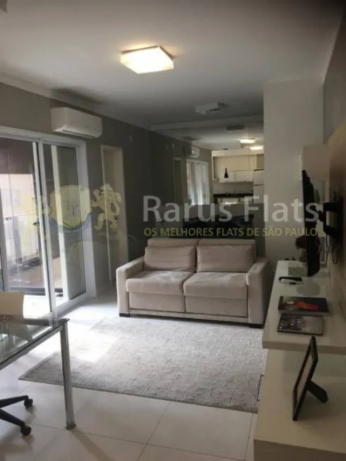 Foto 1 de Flat com 1 Quarto para alugar, 37m² em Paraíso, São Paulo