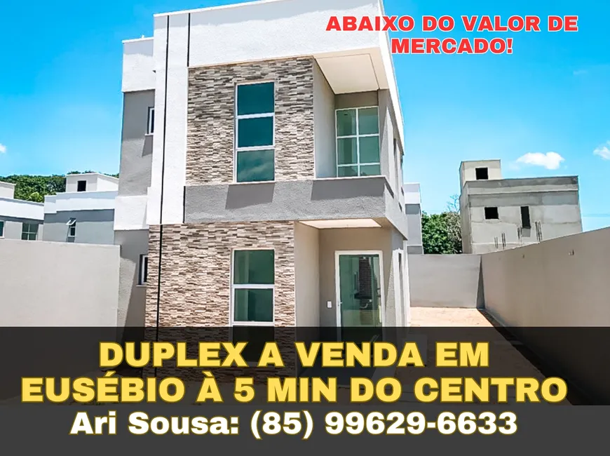 Foto 1 de Casa com 3 Quartos à venda, 71m² em Centro, Eusébio