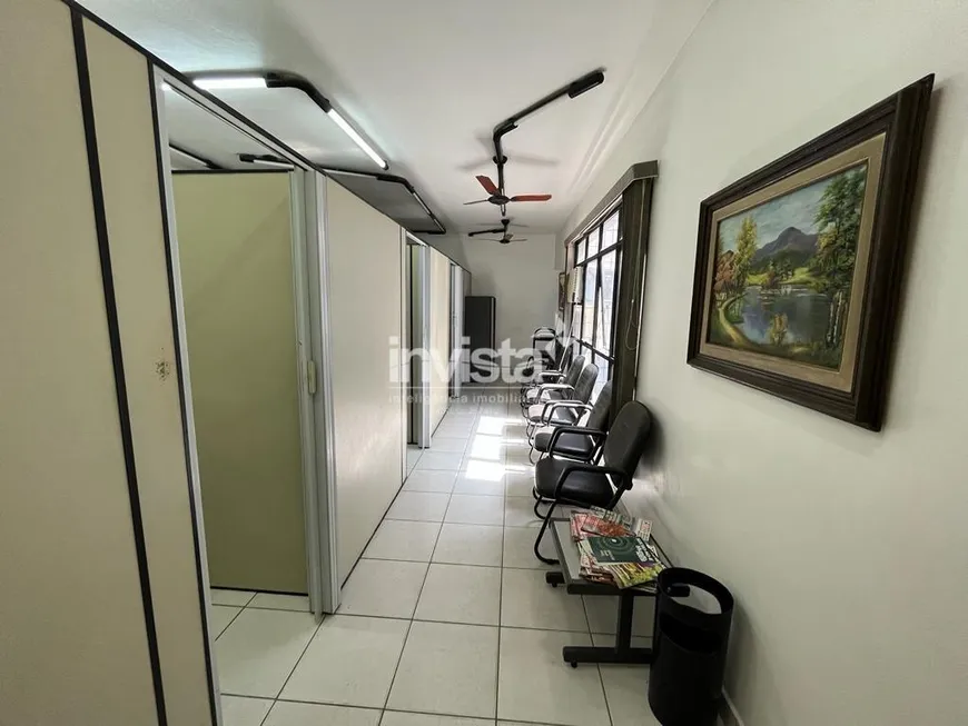 Foto 1 de Sala Comercial para alugar, 45m² em Encruzilhada, Santos