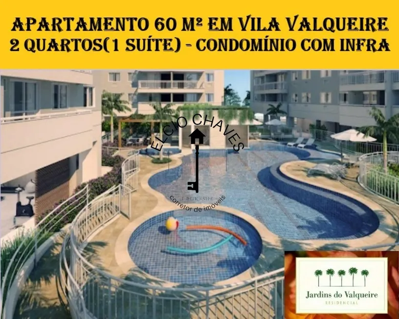 Foto 1 de Apartamento com 2 Quartos à venda, 60m² em  Vila Valqueire, Rio de Janeiro